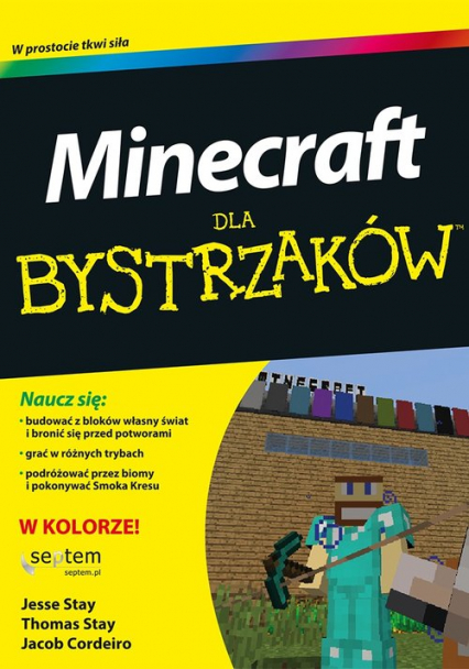 Minecraft dla bystrzaków - Stay Jesse, Stay Thomas, Cordeiro Jacob | okładka