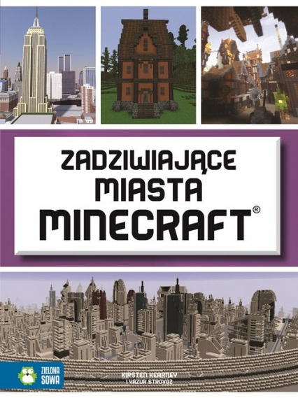 Zadziwiające miasta Minecraft - Kearney Kristen, Strovoz Yazur | okładka