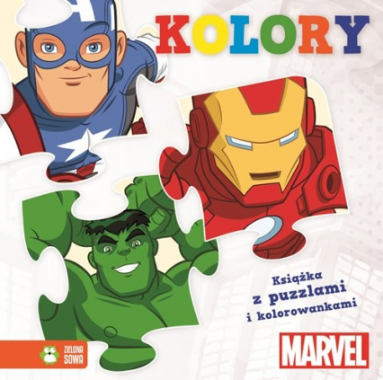 Avengers z puzzlami Kolory -  | okładka