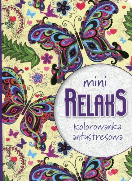 Mini Relaks Kolorowanka antystresowa -  | okładka