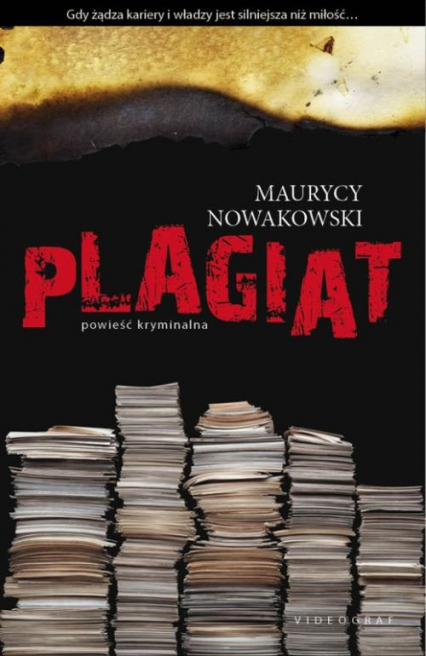 Plagiat - Maurycy Nowakowski | okładka