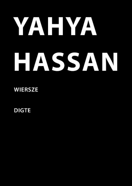 Wiersze Digte - Yahya Hassan | okładka
