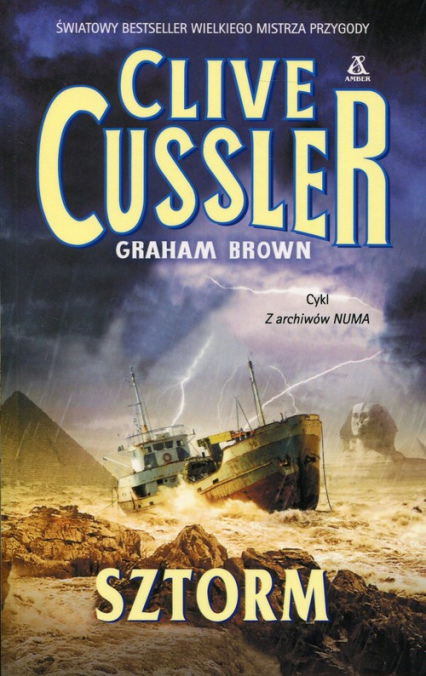 Sztorm - Clive  Cussler, Graham Brown | okładka