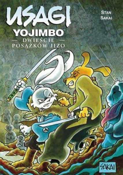 Usagi Yojimbo Dwieście posążków Jizo - Sakai Stan | okładka