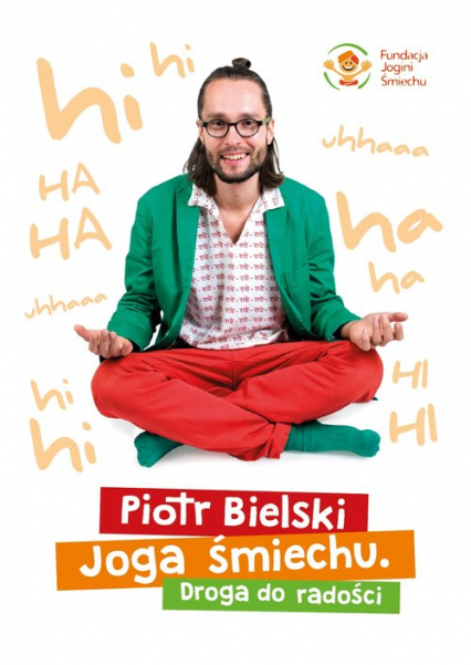 Joga śmiechu Droga do radości - Piotr Bielski | okładka