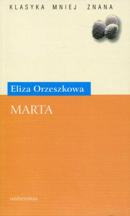 Marta - Eliza Orzeszkowa | okładka