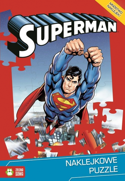 Naklejkowe puzzle. Superman -  | okładka