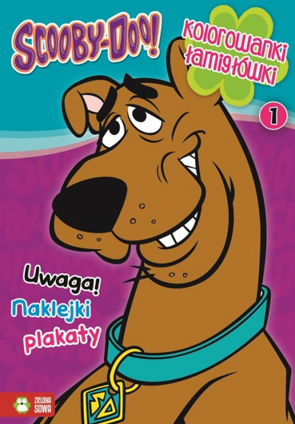 Kolorowanki łamigłówki 1 Scooby-Doo -  | okładka