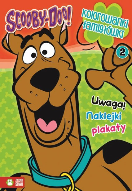 Kolorowanki łamigłówki Część 2 Scooby-Doo -  | okładka
