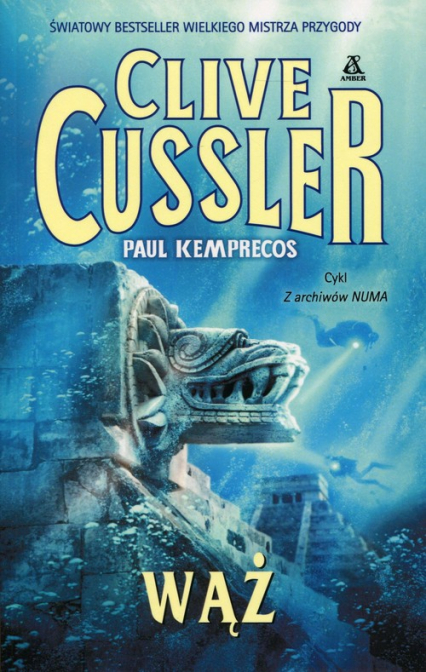 Wąż - Clive  Cussler | okładka
