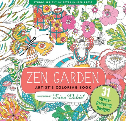Kolorowanka Artystyczna Ogród Zen -  | okładka