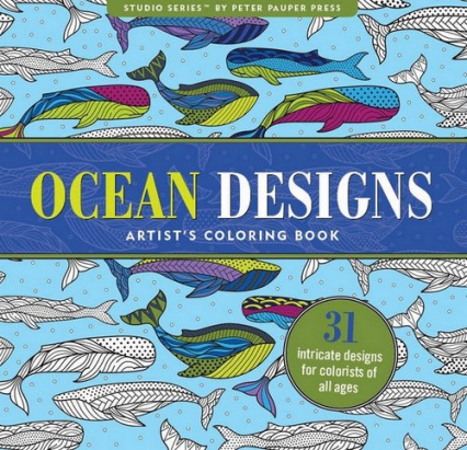 Kolorowanka Artystyczna Ocean -  | okładka