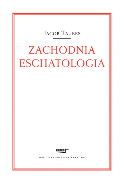 Zachodnia eschatologia - Jacob Taubes | okładka