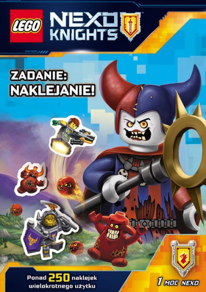 Lego Nexo Knights Zadanie: naklejanie! -  | okładka