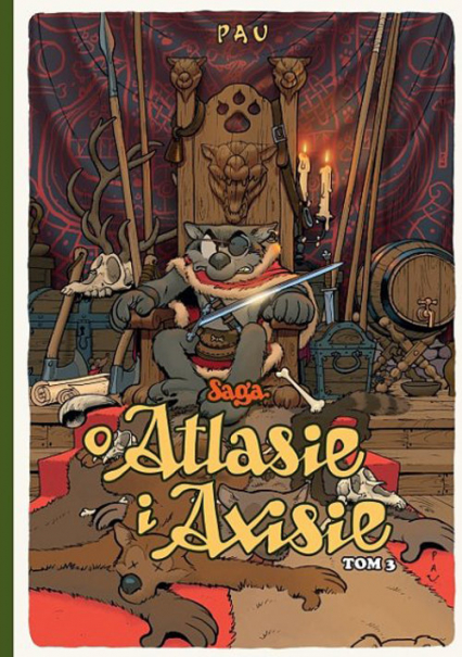 Saga o Atlasie i Axisie Tom 3 - Pau | okładka