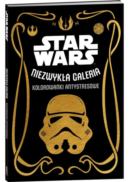 Star Wars Niezwykła galeria Kolorowanki antystresowe -  | okładka