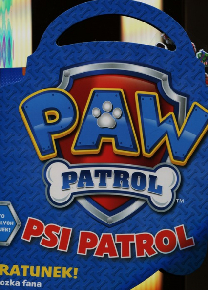 Psi patrol Na ratunek teczka z naklejkami -  | okładka