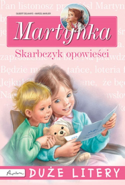 Martynka Skarbczyk opowieści Duże litery -  | okładka