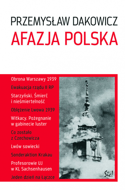 Afazja polska - Przemysław Dakowicz | okładka
