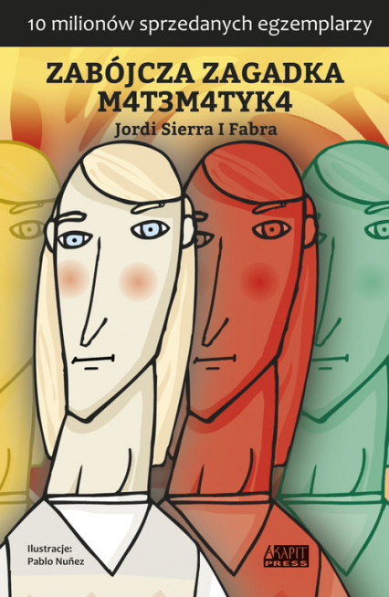 Zabójcza zagadka matematyka - Fabra Jordi Sierra | okładka
