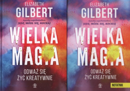 Wielka magia Edycja specjalna + notatnik Pakiet - Elizabeth Gilbert | okładka