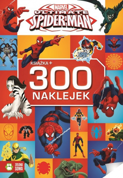 Spider Man 300 naklejek -  | okładka