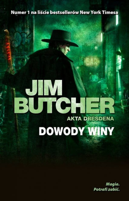 Dowody winy - Jim Butcher | okładka