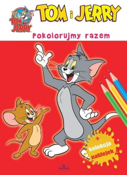 Tom i Jerry Pokolorujmy razem -  | okładka