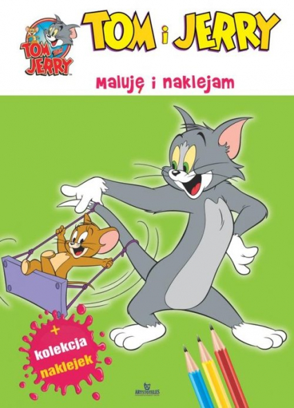 Tom i Jerry Maluję i naklejam -  | okładka