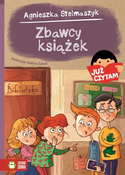 Zbawcy książek Już czytam! - Agnieszka Stelmaszyk | okładka
