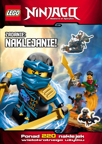 Lego Ninjago Zadanie naklejanie! -  | okładka