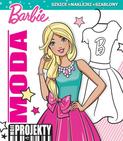 Barbie Moda Moje projekty -  | okładka