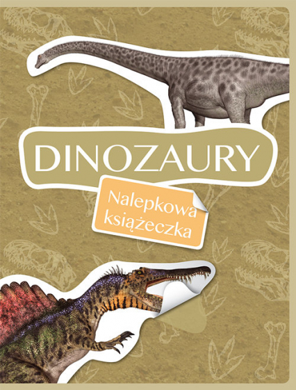 Dinozaury Nalepkowa książeczka -  | okładka