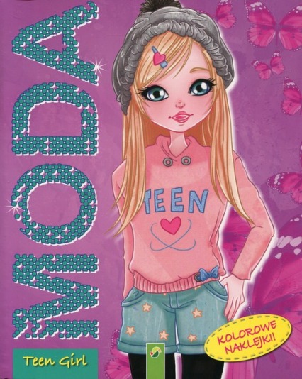 Moda Teen Girl Kolorowe naklejki -  | okładka