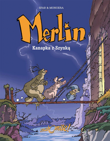 Merlin tom 1 Kanapka z Szynką - Munuera Sfar | okładka