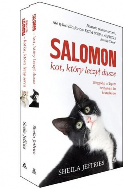 Salomon Kot, który leczył dusze / Córka kota Salomona Kotka, która leczy serca Pakiet - Sheila Jeffries | okładka