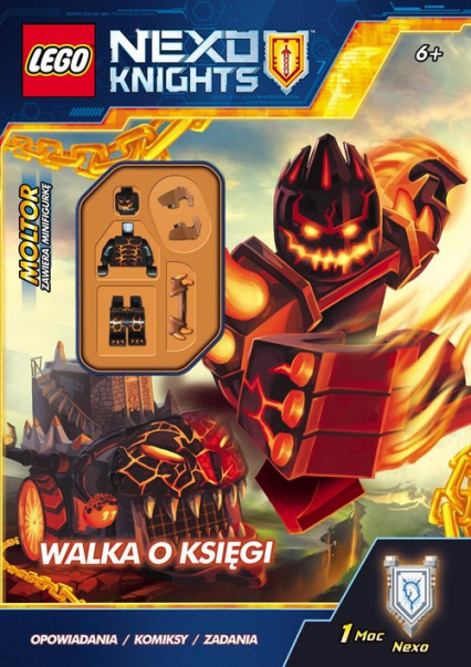 Lego Nexo Knights Walka o księgi! -  | okładka