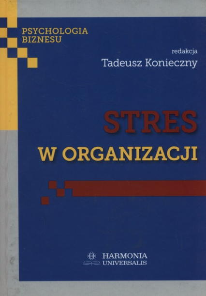 Stres w organizacji -  | okładka