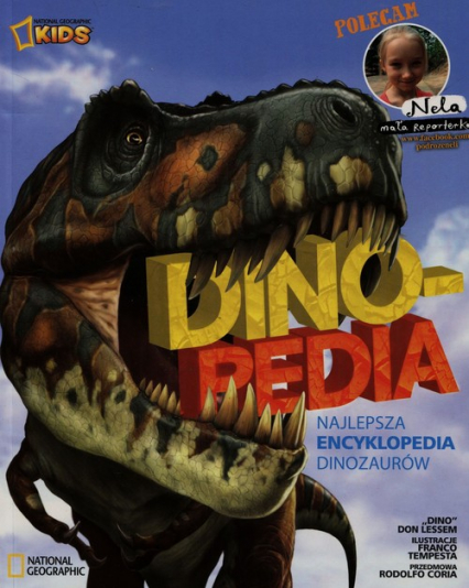 Dinopedia Najlepsza encyklopedia dinozaurów - Don Lessem | okładka