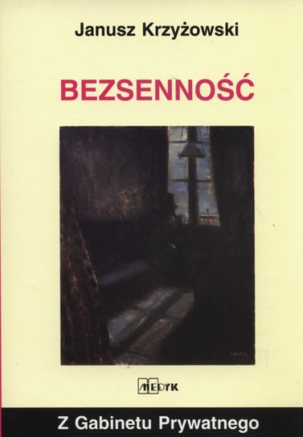 Bezsenność - Janusz Krzyżowski | okładka