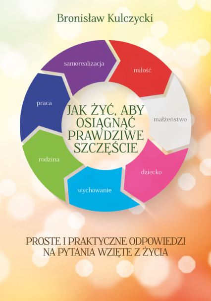 Jak żyć aby osiągnąć prawdziwe szczęście - Bronisław Kulczycki | okładka