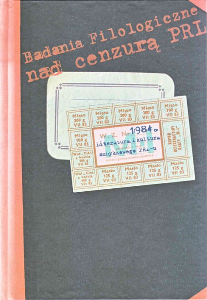 1984 Literatura i kultura schyłkowego PRL-u -  | okładka