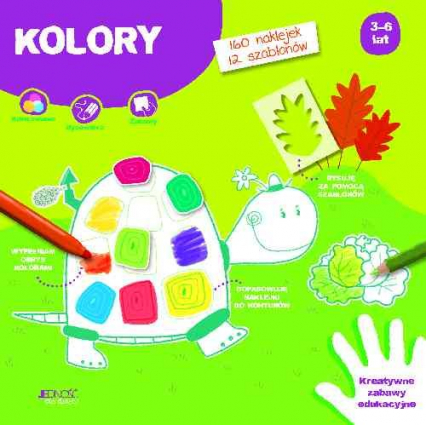Kolory Kreatywne zabawy edukacyjne -  | okładka