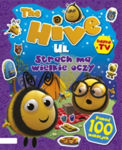 The Hive Ul Strach ma wielkie oczy Książka z naklejkami i nie tylko -  | okładka