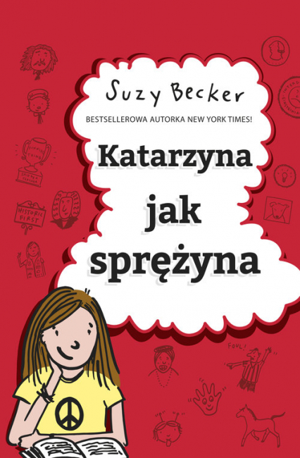 Katarzyna jak sprężyna - Suzy Becker | okładka