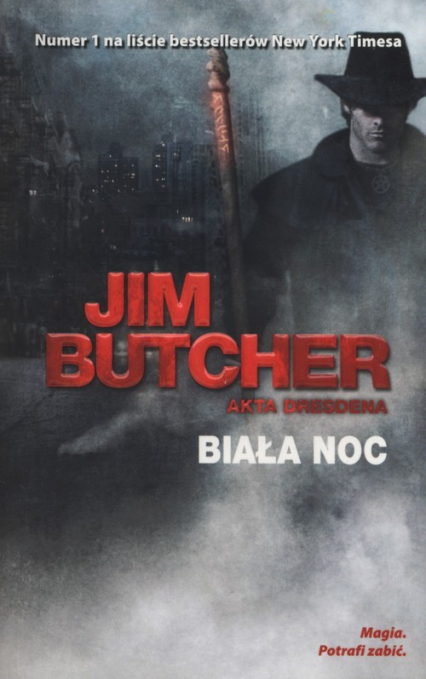 Biała noc Akta Dresdena tom 8 - Jim Butcher | okładka