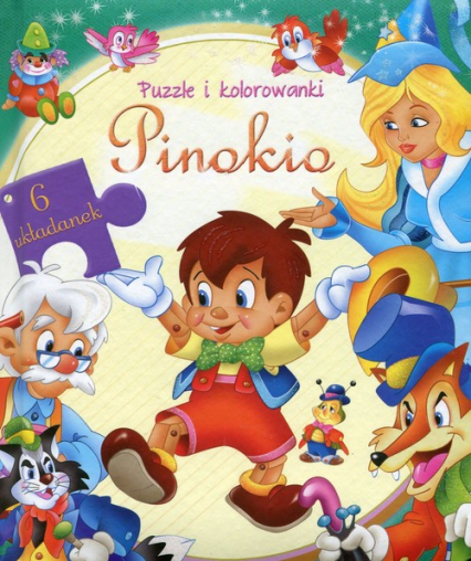 Pinokio Puzzle i kolorowanki -  | okładka