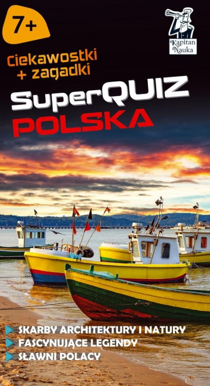Kapitan Nauka SuperQuiz Polska - Majewska Maria | okładka