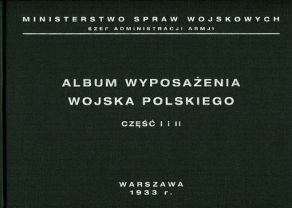 Album wyposażenia Wojska Polskiego Część 1 i 2 -  | okładka