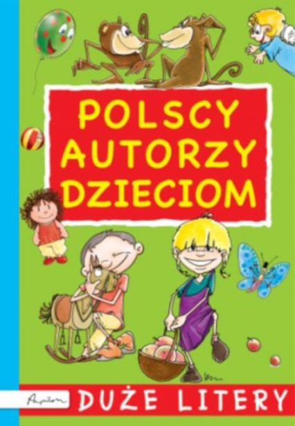 Polscy autorzy dzieciom Duże litery -  | okładka
